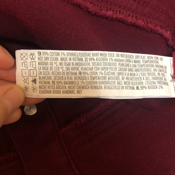 FOREVER 21 burgundy mini skirt - Picture 5 of 6